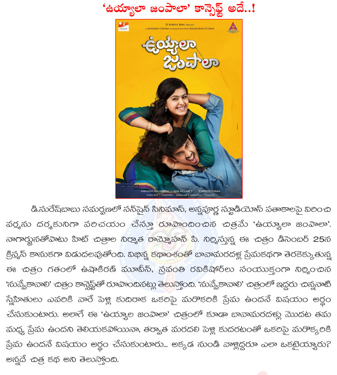 uyyala jampala,nuvve kavali movie,uyyala jampala movie concept,akkineni nagarjuna,avika,chinnari pellikooturi serial,maa tv,uyyval jampala goes to nuvve kavali 2  uyyala jampala, nuvve kavali movie, uyyala jampala movie concept, akkineni nagarjuna, avika, chinnari pellikooturi serial, maa tv, uyyval jampala goes to nuvve kavali 2